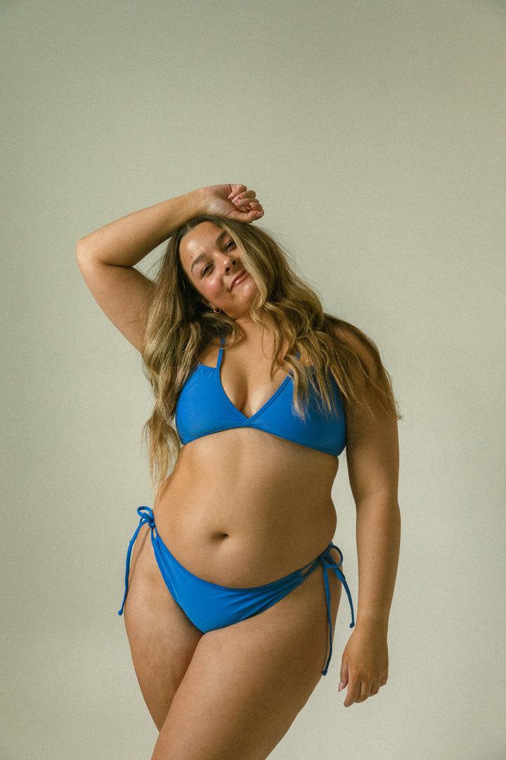 RAY BIKINI BOTTOM // BLUE
