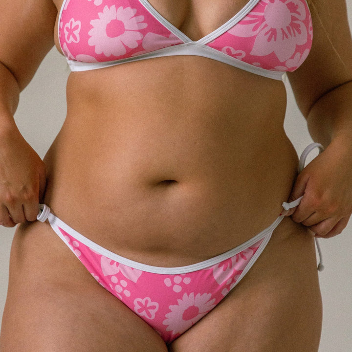 DITSY BIKINI BOTTOM // FLORAL PINK